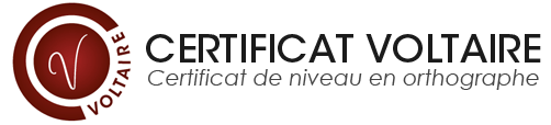 CERTIFICAT VOLTAIRE