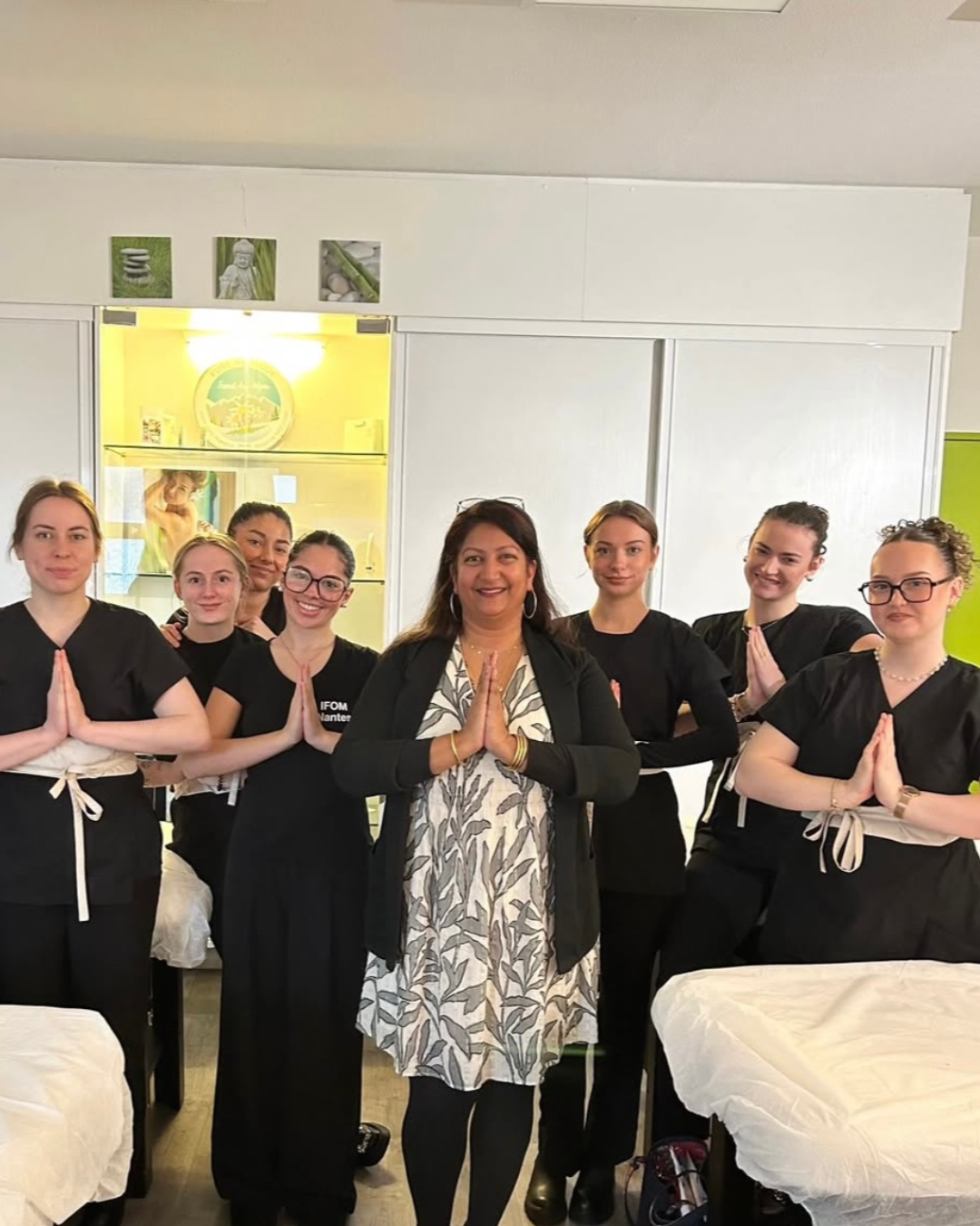 Intervention KERALI pour nos Techniciennes Internationales Spécialisées en Spa