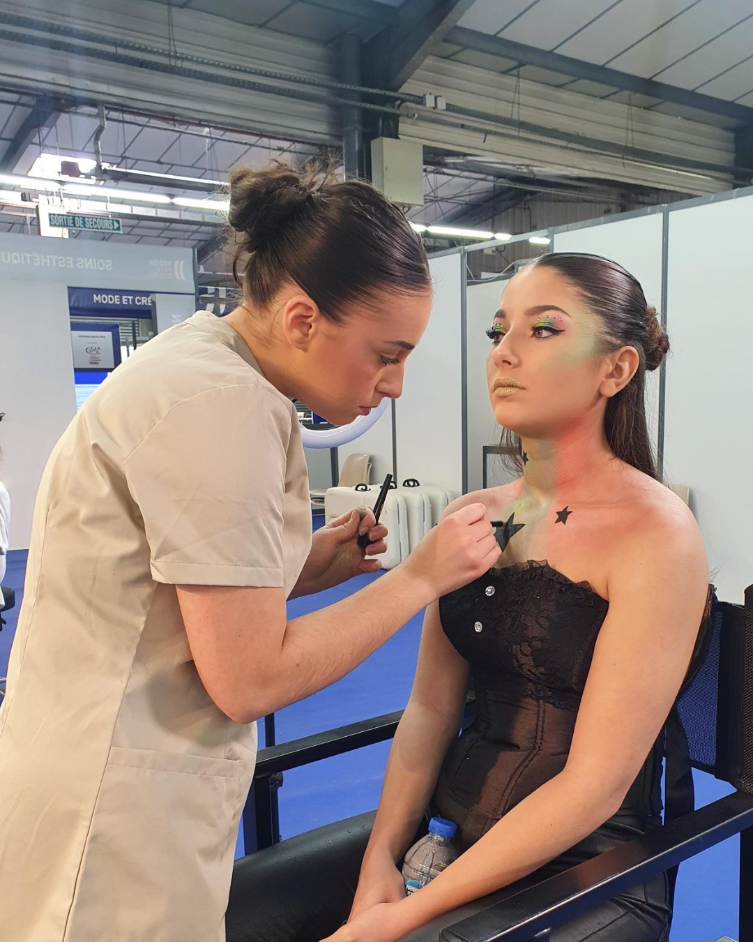 Compétition WorldSkills d'esthétique pour une étudiante en Bac Pro